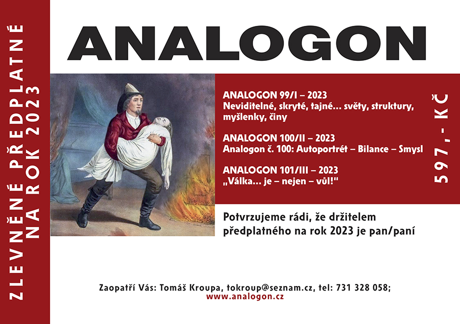 Dárkový certifikát ANALOGON 2023